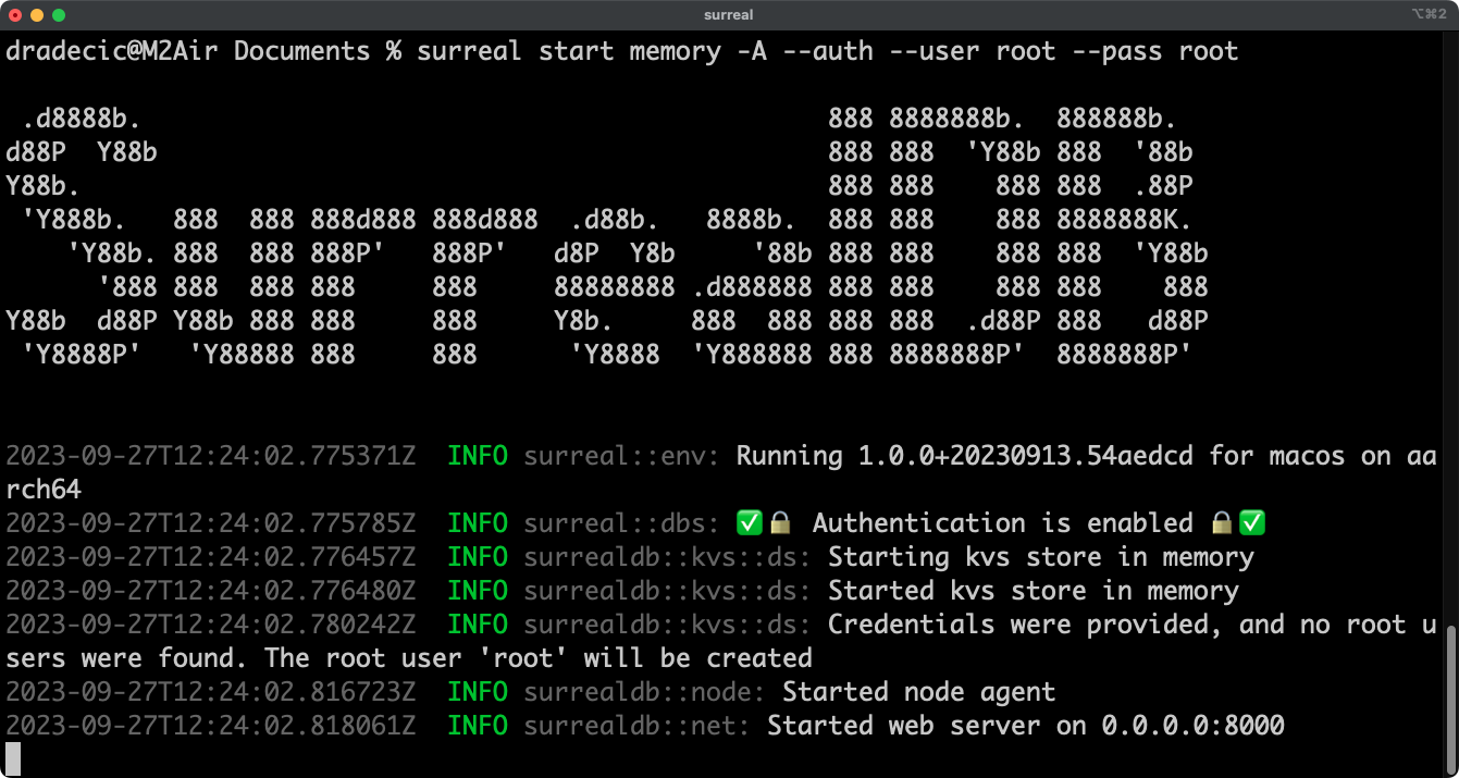 Image 2 - Checking the database version