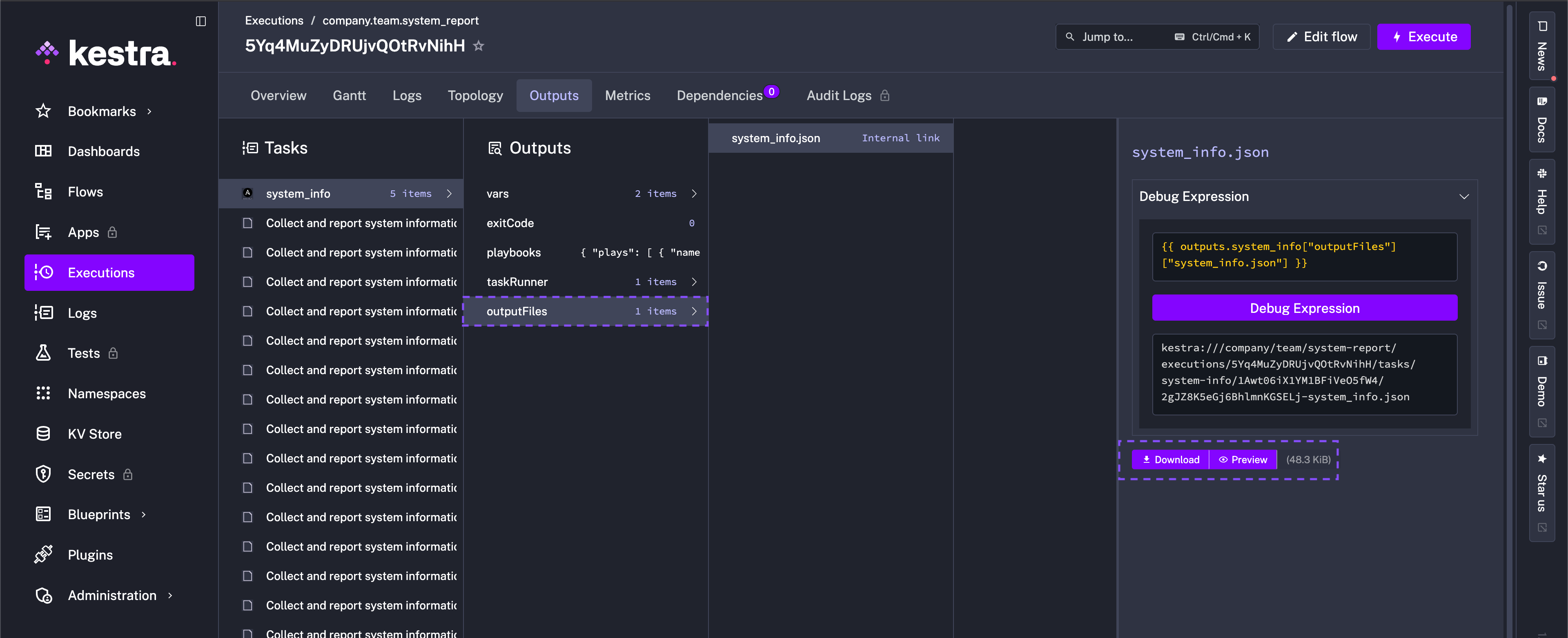 Ansible File Output