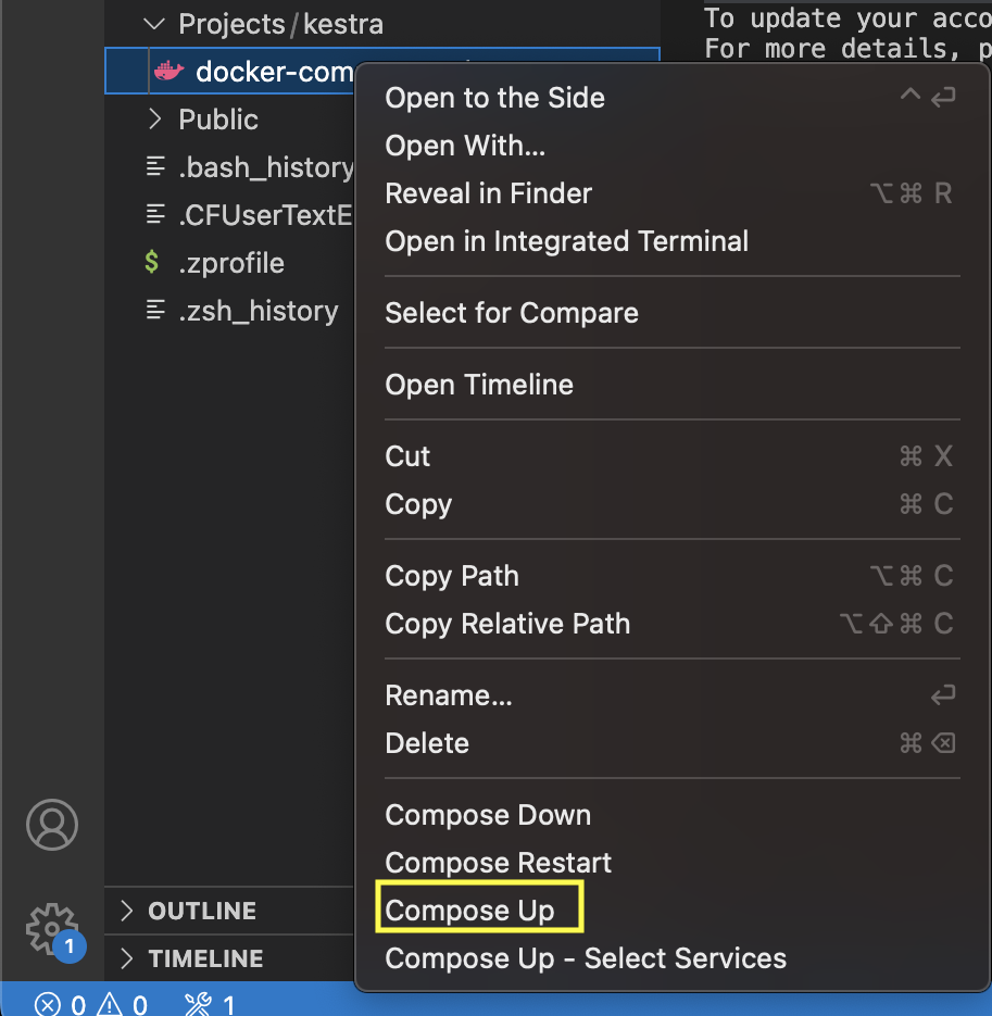 docker compose