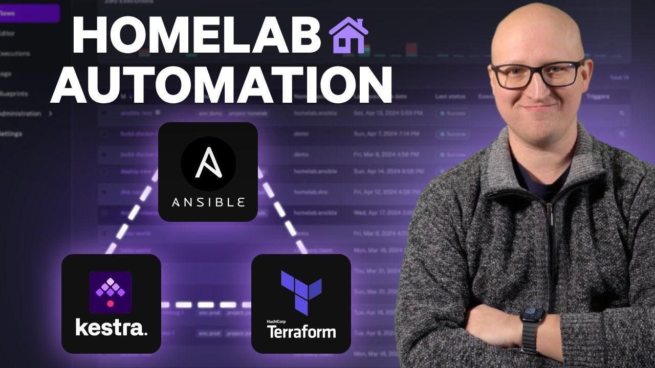 I automated EVERYTHING in my HomeLab with Kestra