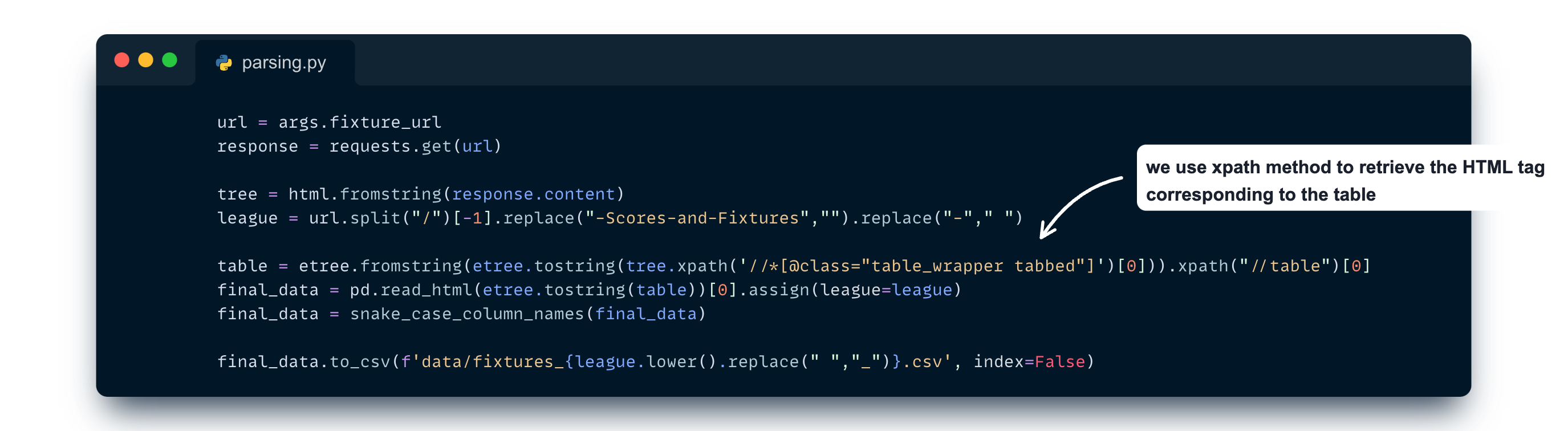 parsing